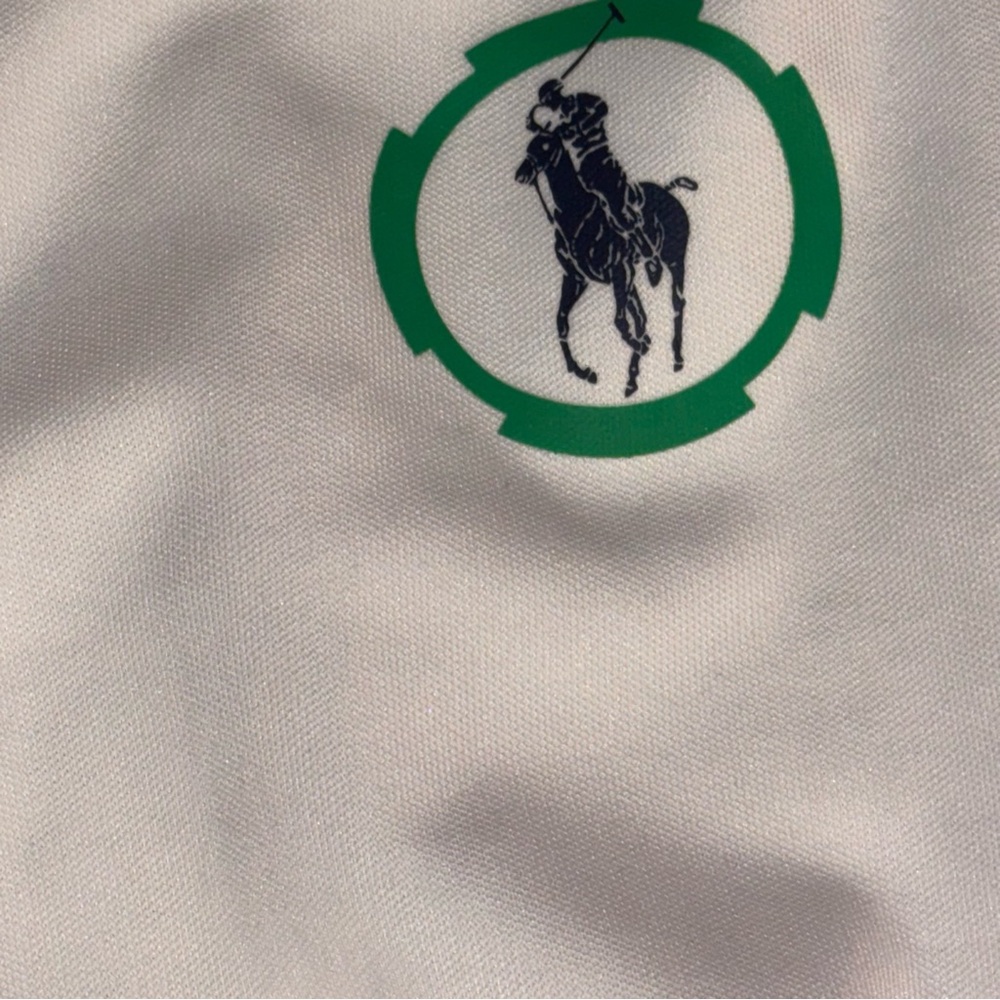 Polo Sport Ralph Lauren Men's Full Zip Sz.XXL Jacket, White Lime Accents EUC - Picture 4 of 8